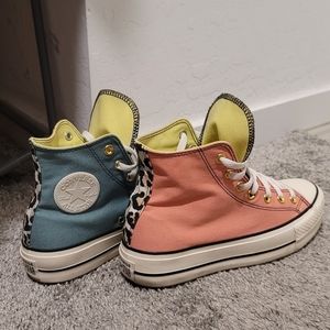 CONVERSE: Custom one-of-a-kind High Top Sneakers